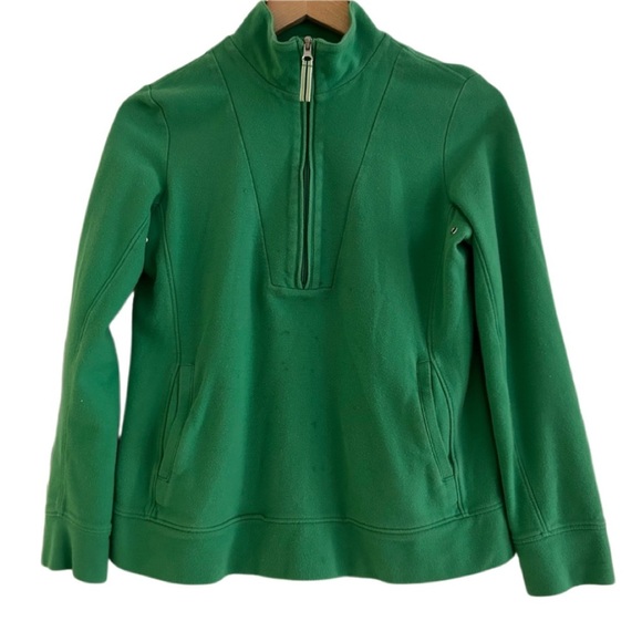 CROFT & BARROW Green Mock Turtleneck Sweater - Picture 2 of 9